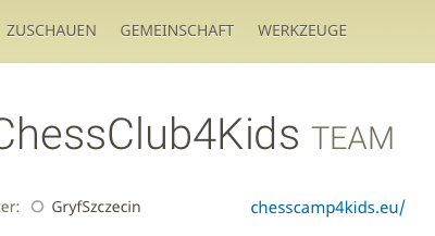 Integracyjny Turniej Szachowy ChesCamp4Kids Online