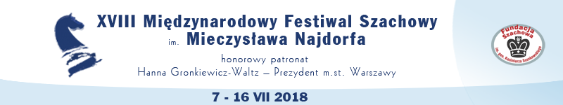 Warsaw Najdorf Chess Festival – Patryk z normą kandydacką!